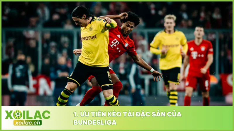 Bundesliga nổi bật với các trận đấu có tỷ số cao, kèo Tài là lựa chọn đáng chú ý