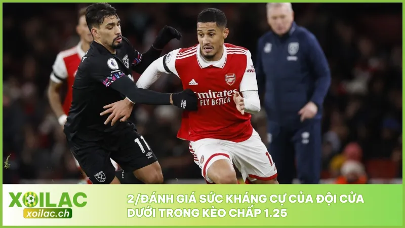 Khi đội yếu có hàng thủ yếu và dễ vỡ trận, cược cửa trên ở kèo 1.25 thường mang lại lợi thế lớn hơn