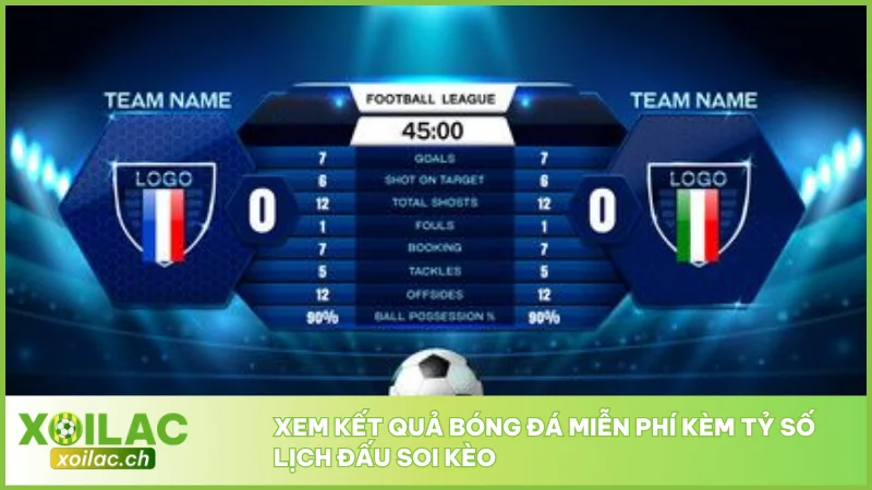 Kết Quả Bóng Đá Hôm Nay Trên Xoilac Nhanh Và Chuẩn 4 Xem kết quả bóng đá miễn phí kèm tỷ số lịch đấu soi kèo