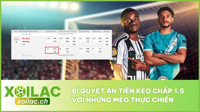 Bí Quyết Ăn Tiền Kèo Chấp 1.5 Với Những Mẹo Thực Chiến 1 Bí Quyết Ăn Tiền Kèo Chấp 1.5 Với Những Mẹo Thực Chiến