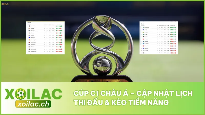 Cúp C1 Châu Á - Cập Nhật Lịch Thi Đấu & Kèo Tiềm Năng