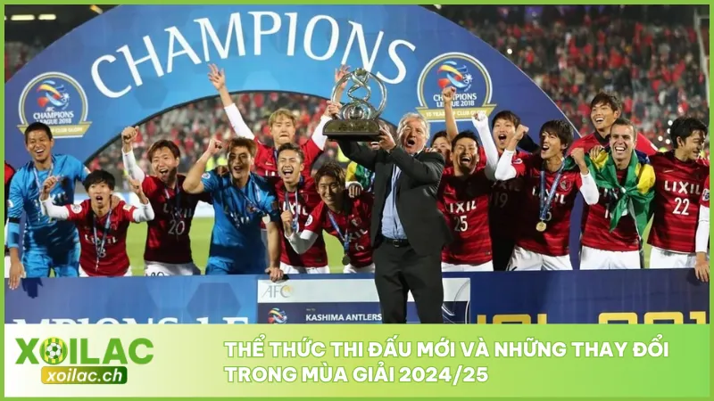 AFC Champions League Elite 2025 có thể thức thi đấu mới 