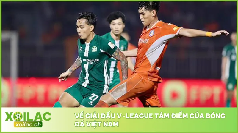 Giải đấu V-League là nơi có sự cạnh tranh khốc liệt và là trái tim bóng đá Việt Nam 